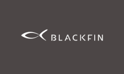 Logo producenta okularów przeciwsłonecznych i korekcyjnych BlackFin