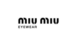 Logo producenta okularów przeciwsłonecznych i korekcyjnych Miu Miu